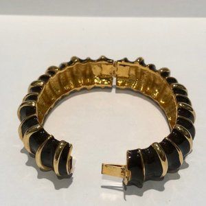 Gold and Brown Bangle